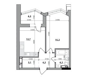The first layout